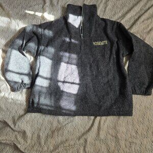 EARTH RAGZ MENS YOSEMITE HALF ZIP *VTG*